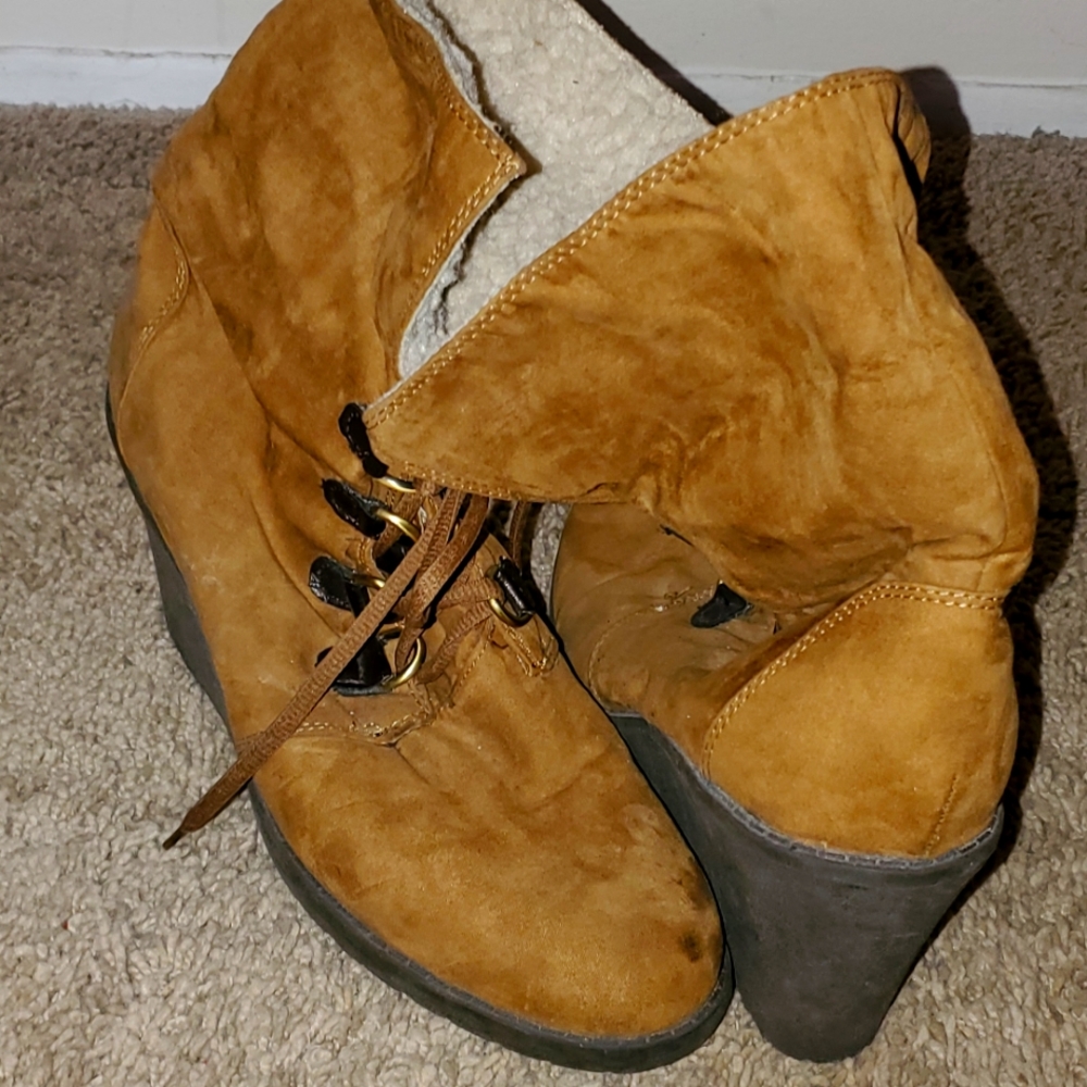 Comfortable Stylish Snow Boot Wedged Heel